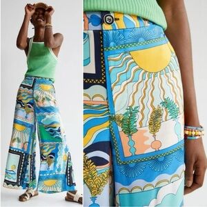 Maeve sunshine wide leg pants